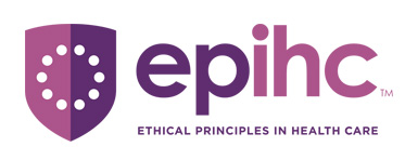Logo depicting Ethical Principals in Health Care EPIHC
