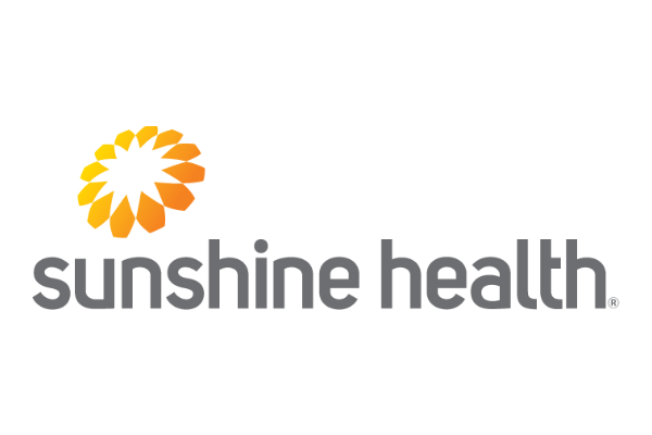 Logo of Sunshine Health a healthcare program of Centene Corporation