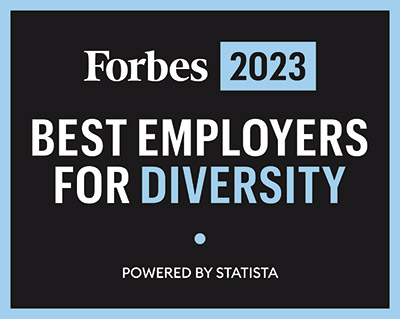 Forbes Best Employers Diversity 2023 logo